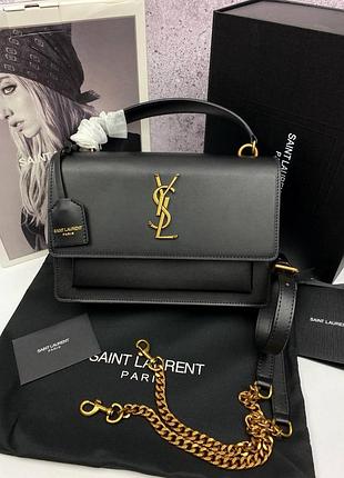 Сумка женская премиум black gold