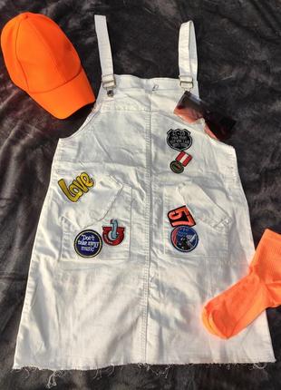 Джинсовый сарафан