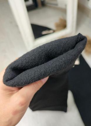 Безшовні термо лосини в рубчик на флісі 🖤❄️ теплі жіночі легінси. kenalin 290