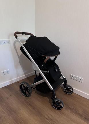Коляска 2 в 1 cybex balios s denim / lavastone black