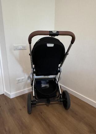 Коляска 2 в 1 cybex balios s denim / lavastone black