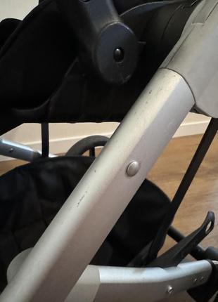 Коляска 2 в 1 cybex balios s denim / lavastone black