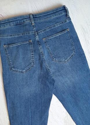 💝2+1=4 стильные базовые зауженные голубые женские джинсы скинни h&amp;m, размер 44 - 464 фото