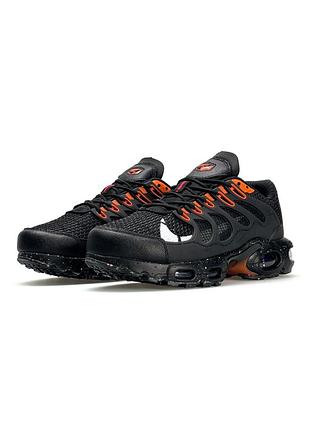 Кроссовки мужские nike air max terrascape plus black orange white