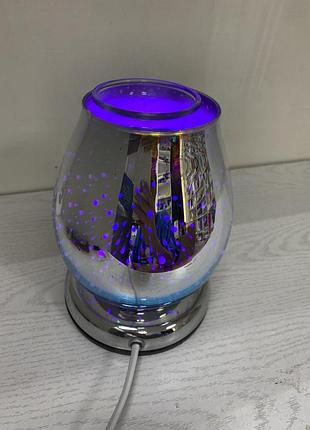 Б/у 3d аромалампа с эффектом фейерверка