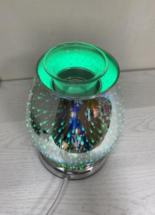 Б/у 3d аромалампа с эффектом фейерверка
