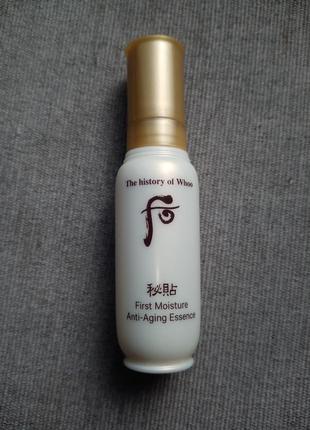 Стартова есенція the history of whoo first care moisture anti-aging essence 8 мл