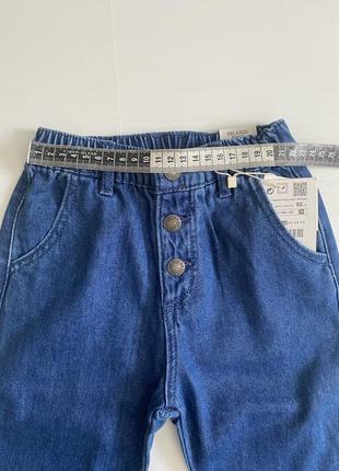 Новые джинсы от zara, размер 18/24 (92см)3 фото