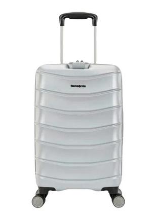 Валіза samsonite amplitude 100%полікарбонат s-ручна поклажа