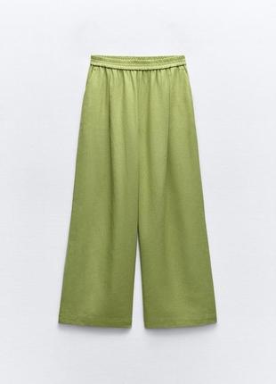 Новые брюки лен