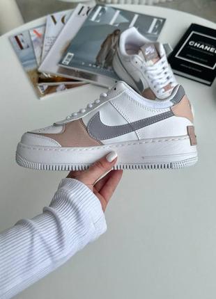 Жіночі кросівки nike air force shadow peach6 фото