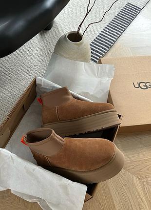 Женские ugg угг на высокой подошве