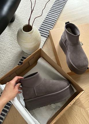 Ugg угг на высокой подошве