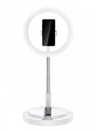 Селфи лампа и led освещением 168см usams us-zb120 white
