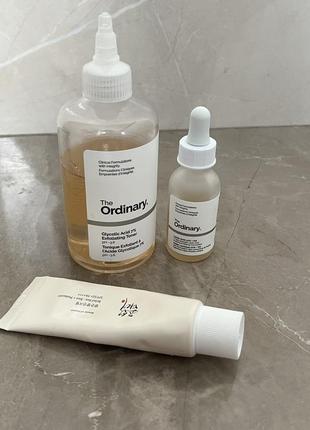 Beauty of joseon, the ordinary glycolic acid 7% toning та пілінг