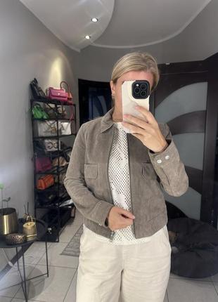 Замшевий піджак