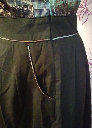 Платье женское черная летняя с рисунком город платье женское с карманами на лето5 фото