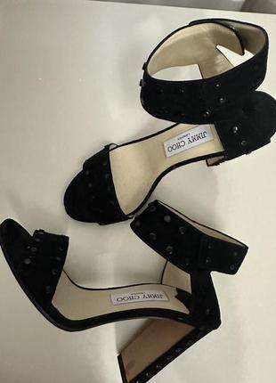 Босоніжки jimmy choo замшеві 39