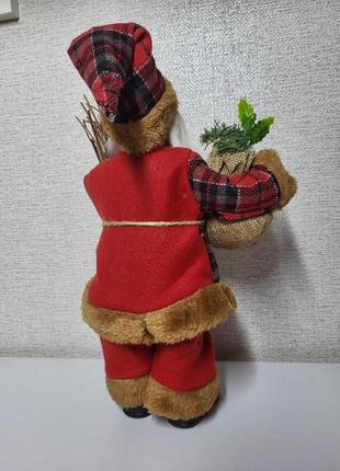 Новогодняя фигурка под елку санта клаус, дед мороз