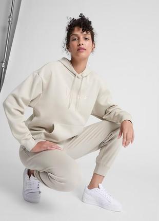 puma script logo women s hoodie sweatpants 3200 Puma Basket Classic Summer Shade