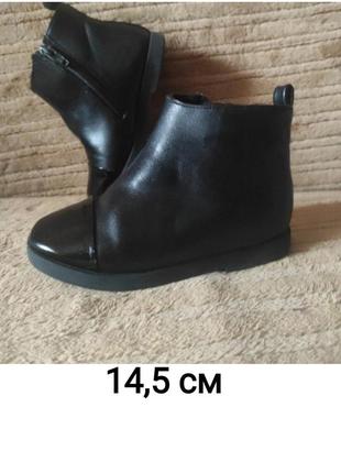 Ботинки zara демисезонные хайтопы для девочки осенние весенние