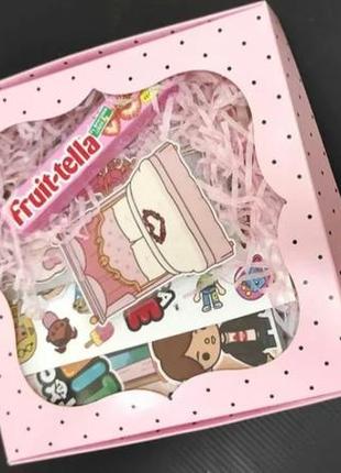 Тока бока toca boca игра на липучках альбом блокнот набор