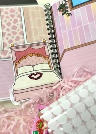 Тока бока toca boca игра на липучках альбом блокнот набор