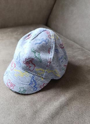 Кепка с динозавриками