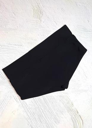💝2+1=4 базовые черные купальные плавки - шортики f&amp;f, размер 44 - 465 фото
