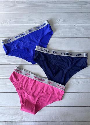 Набор бесшовные трусики трусы reebok