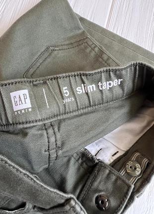 Детские джинсы gap для мальчика на 5 лет размер 104-110 штаны