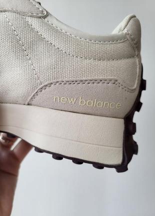 New balance 327 beige8 фото