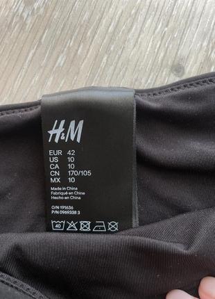 Трусы плавки низ от купальника черные высокие h&amp;m7 фото