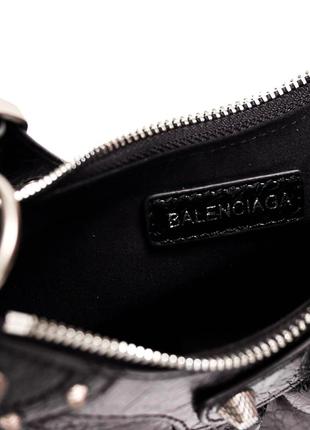 Сумка жіноча шкіряна чорна баленсіага, сумки жіночі