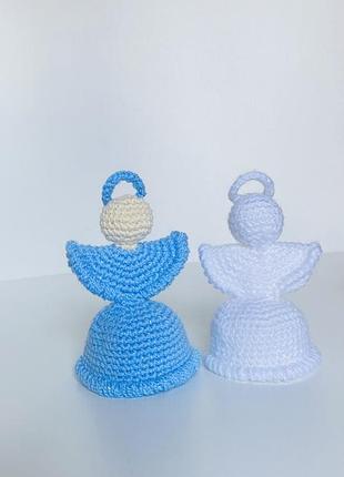 Рождественское ангелочек сувенир амигуруми