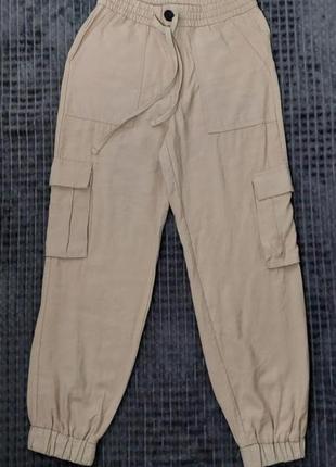 Женские джинсы карго zara