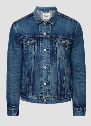 Новая мужская джинсовая куртка levi's размер m оригинал8 фото