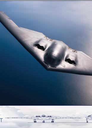 Плакат b-2 spirit, 84х60 см 3