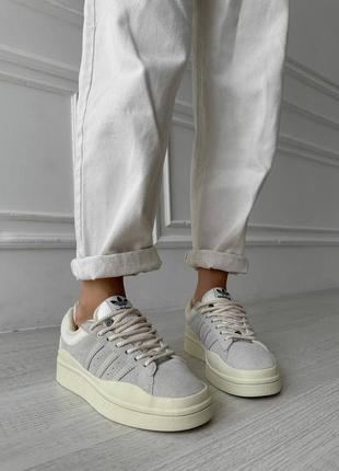 Кроссовки adidas campus x bad bunny beige