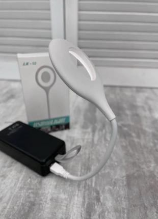 Лампа usb led lamp lk-50 светильник/ночник с голосовым управлением 515694vi