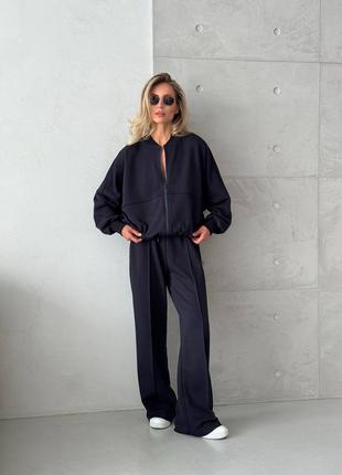 Этот женский спортивный костюм – настоящая находка для комфортного и стильного образа оверсайз кофт