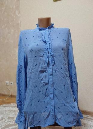 Блуза с широкими рукавами, рубашка