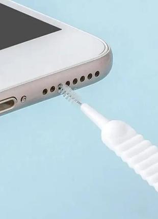 Набор мини ершиков-щеточек 10 шт для чистки душевой лейки/щетки для маленьких...