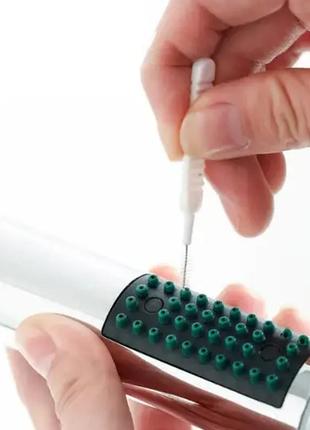 Набор мини ершиков-щеточек 10 шт для чистки душевой лейки/щетки для маленьких...