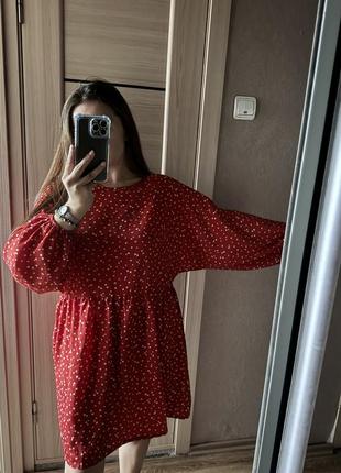 Сукня з широким рукавом