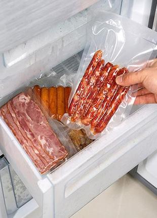 Вакуумные пакеты для пищи 25*600 см пакеты для вакууматора польша 512513vi