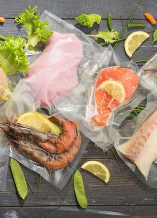 Вакуумные пакеты для пищи 25*600 см пакеты для вакууматора польша 512513vi