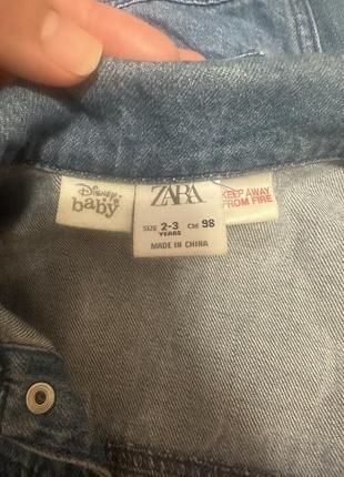 Костюм джинсовый zara4 фото