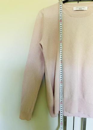 Кашемир свитер cashmere шерсть нюд пыльная роза лаванда5 фото
