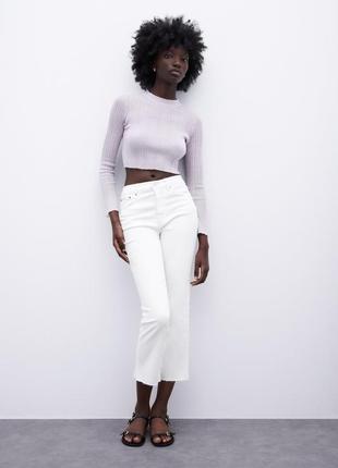 Укорочені джинси zara